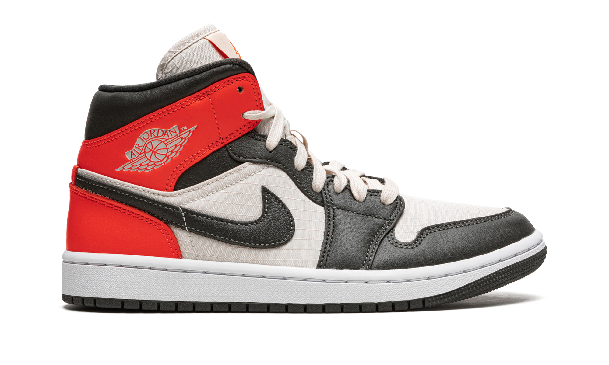 AIR JORDAN 1 MID SE WMNS "Newsprint" DQ6078 100