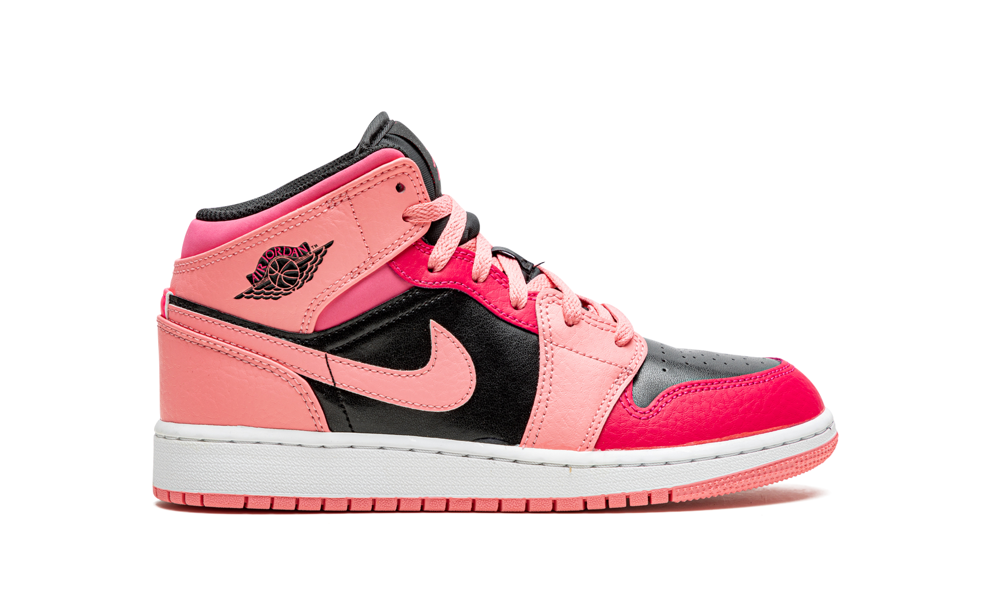 Air Jordan 1 Mid GS "Coral Chalk" 554725 662