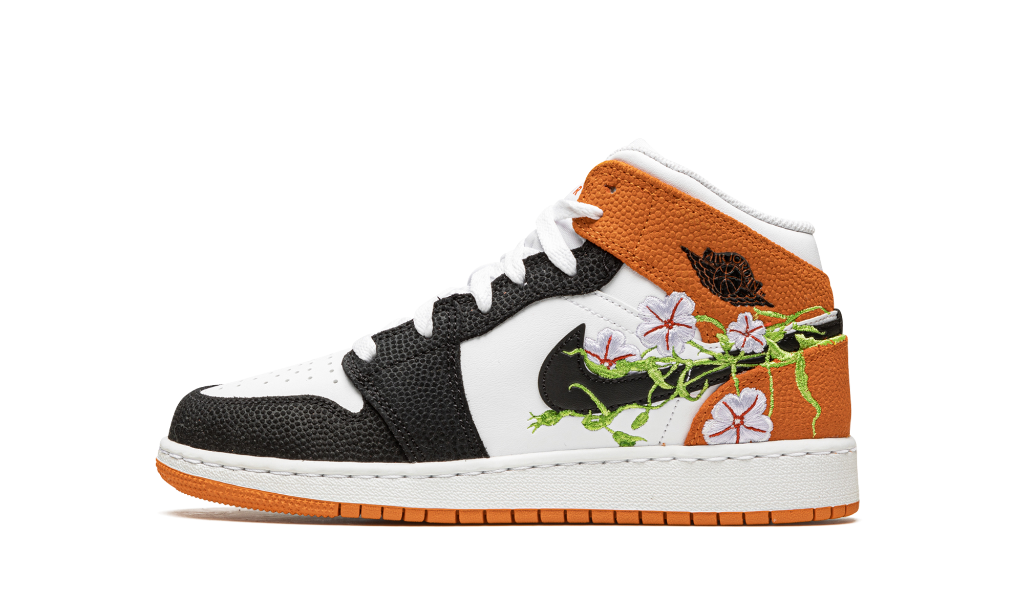 Air Jordan 1 Mid GS "Basketball Blossom" DQ8390 100