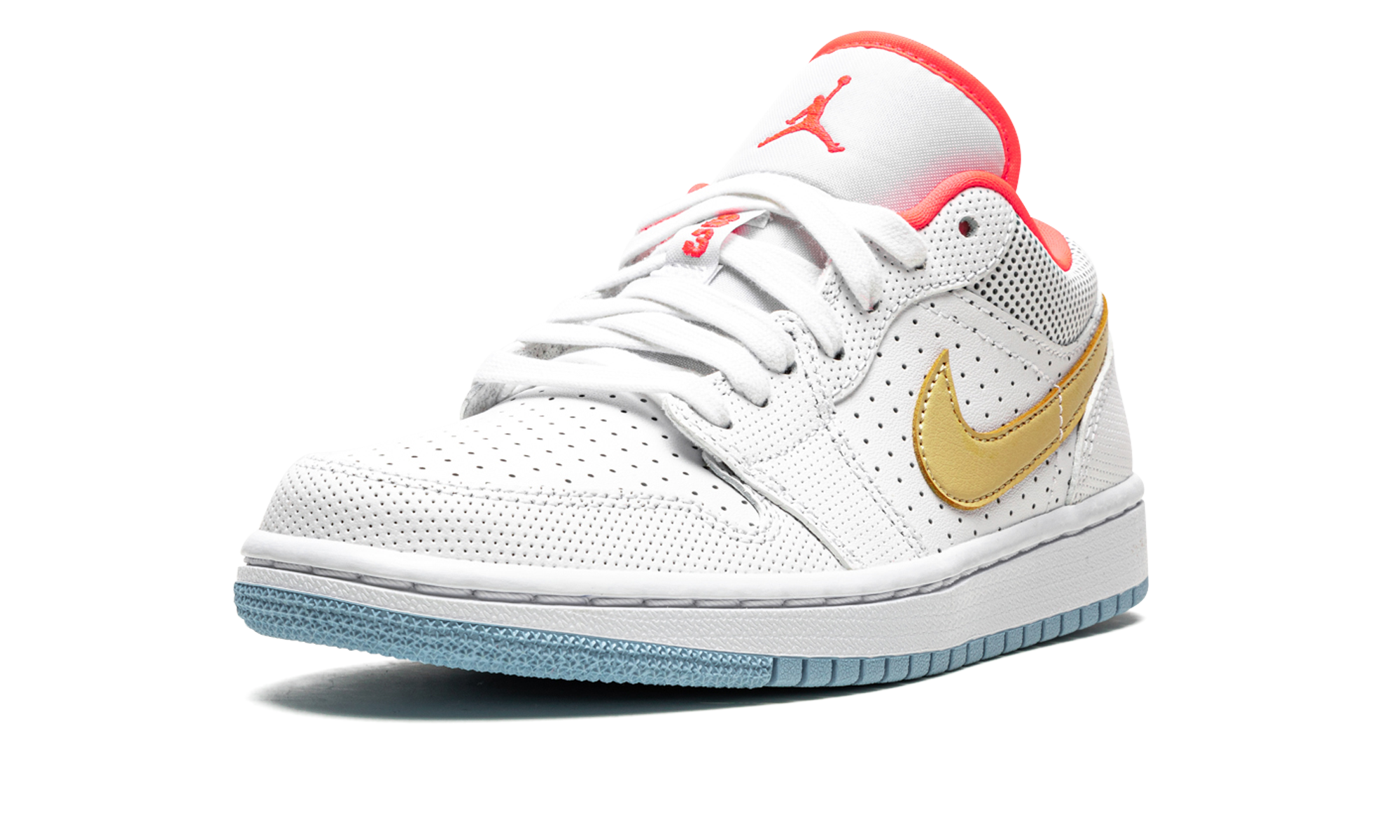 AIR JORDAN 1 LO SE WMNS "White / Sesame / Flash Crimson" DC9509 100