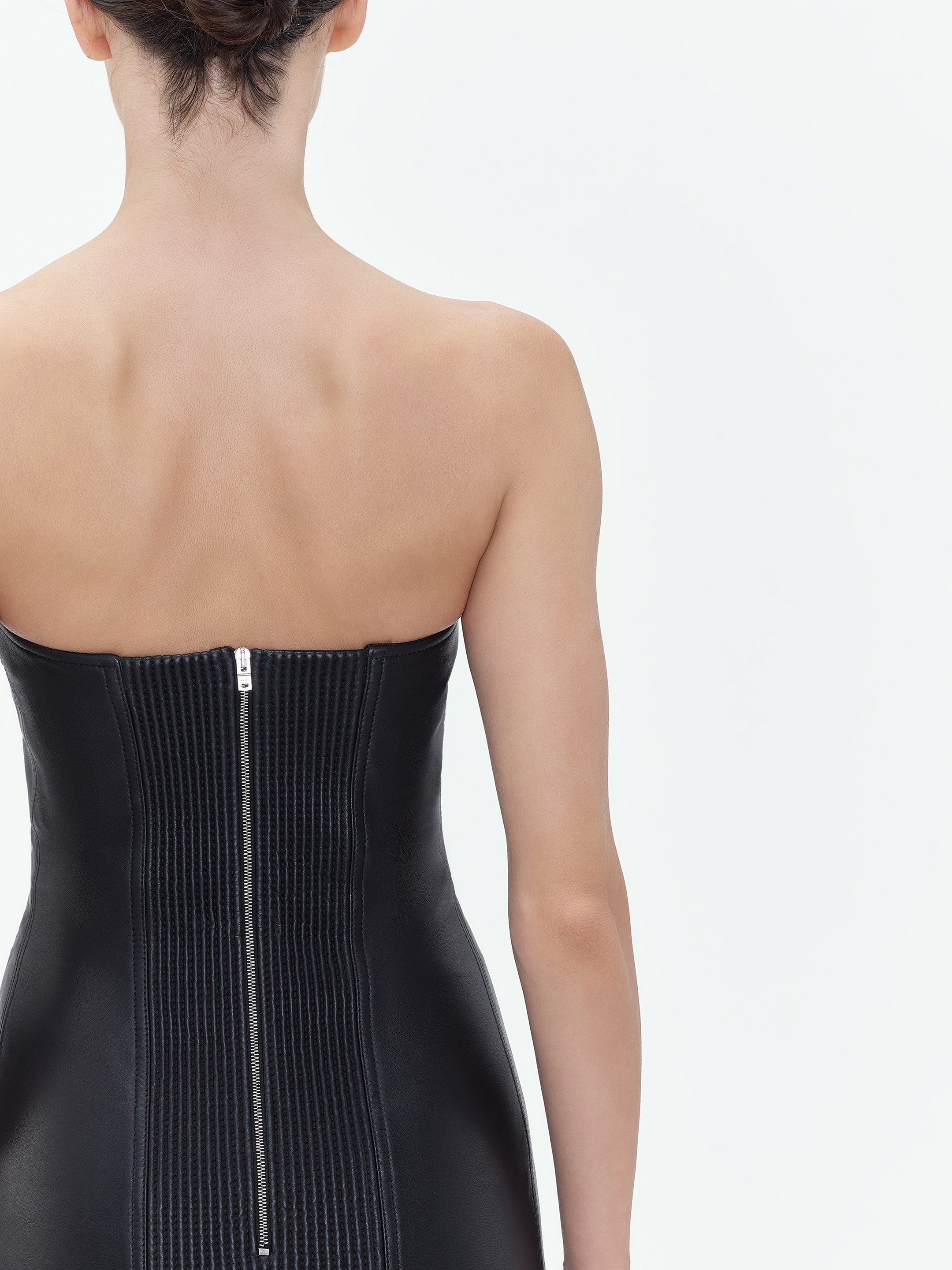 WOMEN - MA BUSTIER MINI DRESS - Black