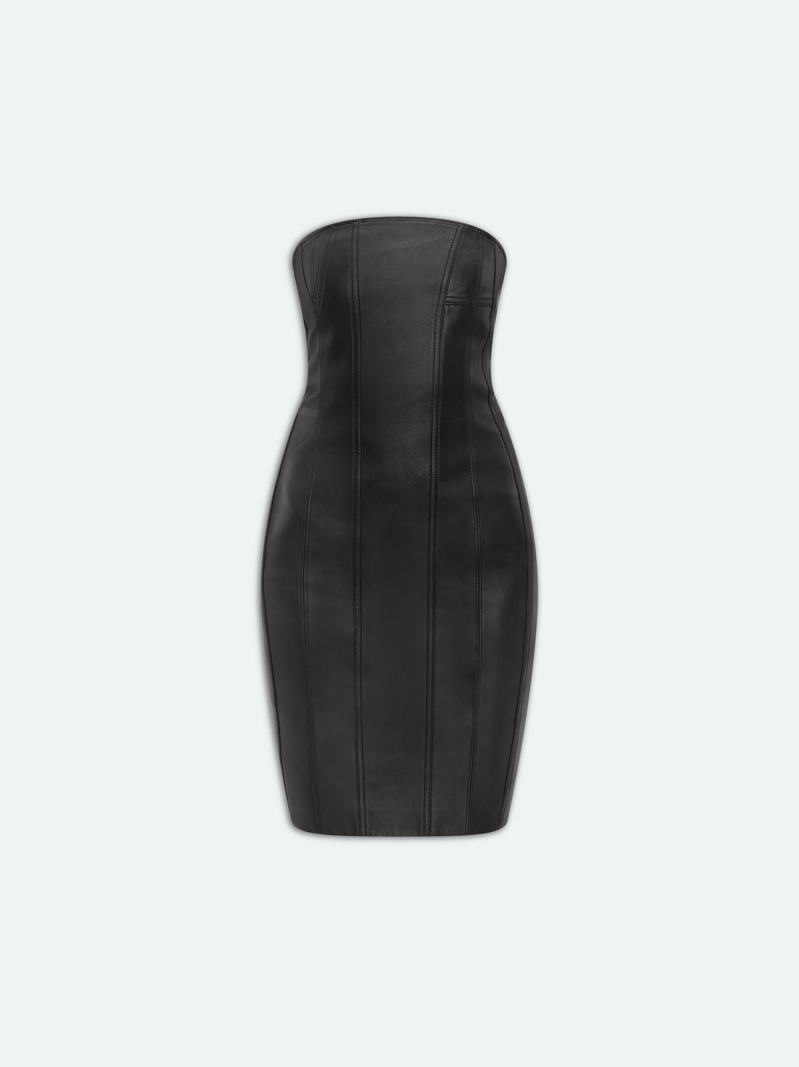 WOMEN - MA BUSTIER MINI DRESS - Black