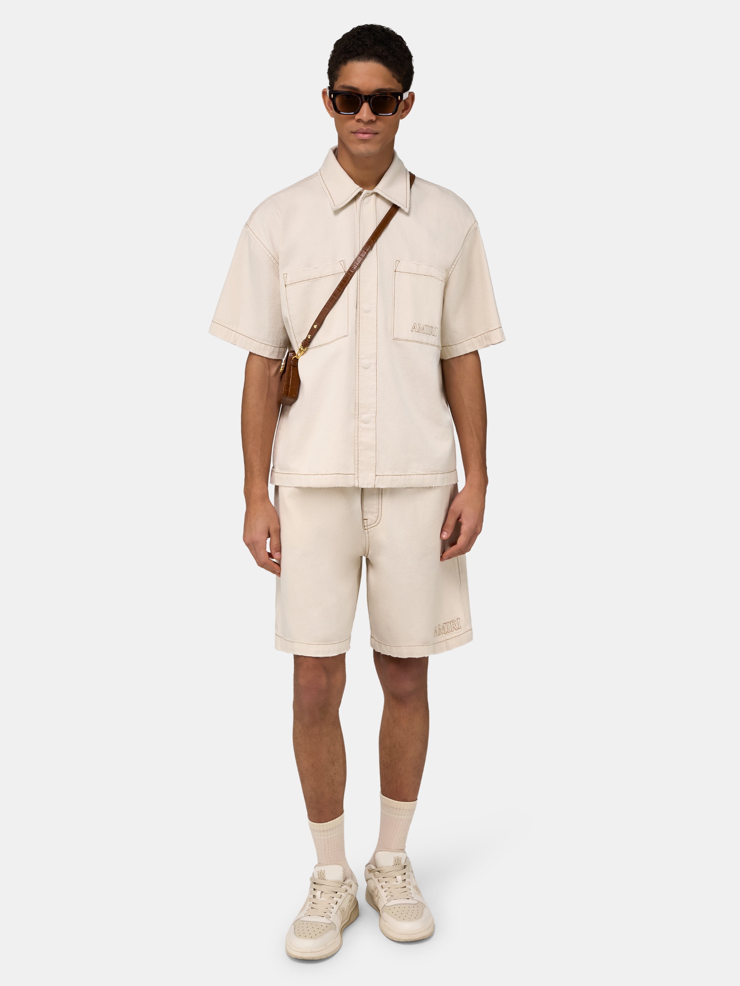 AMIRI DENIM SHIRT - Ecru