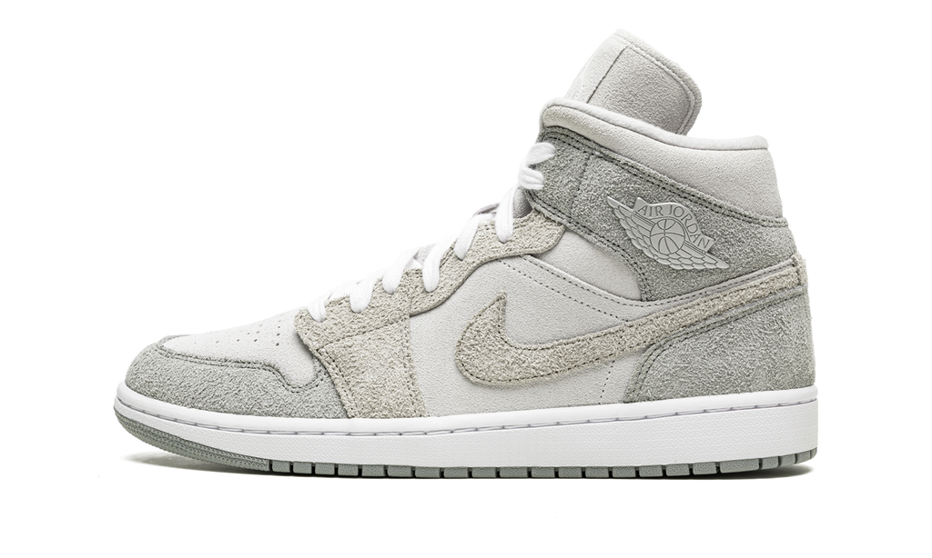 AIR JORDAN 1 MID SE WMNS "Grey Fleece" DO7139 002