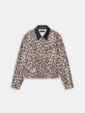 SNAKE DENIM WORK JACKET - Sand