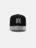 MA SNAKE TRUCKER HAT - Black