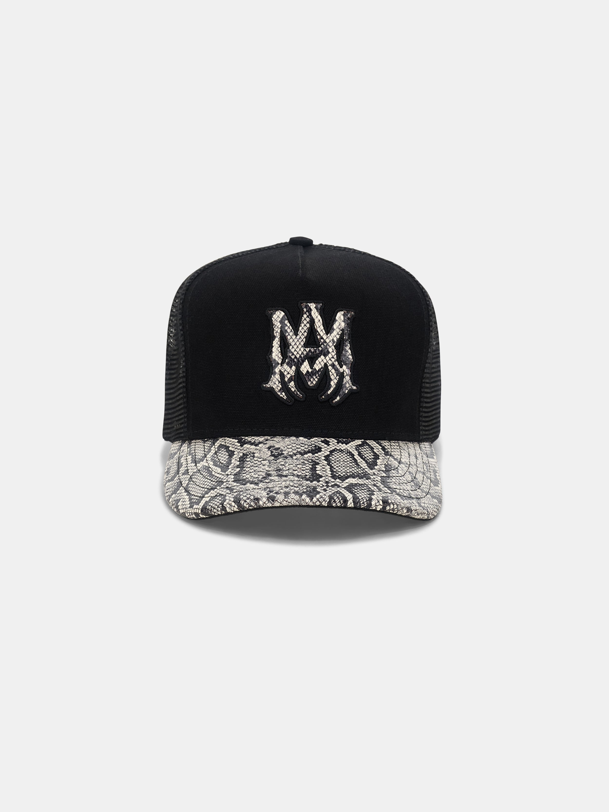 MA SNAKE TRUCKER HAT - Black