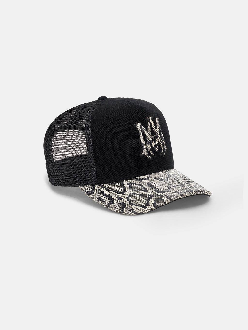MA SNAKE TRUCKER HAT - Black