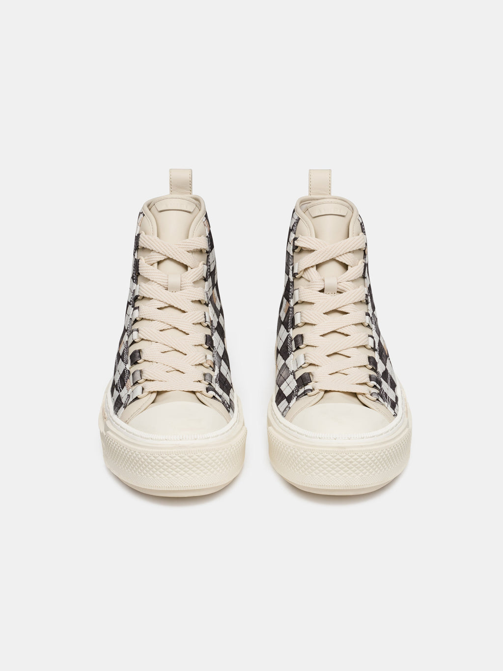 CHECKERED COURT HI - Black