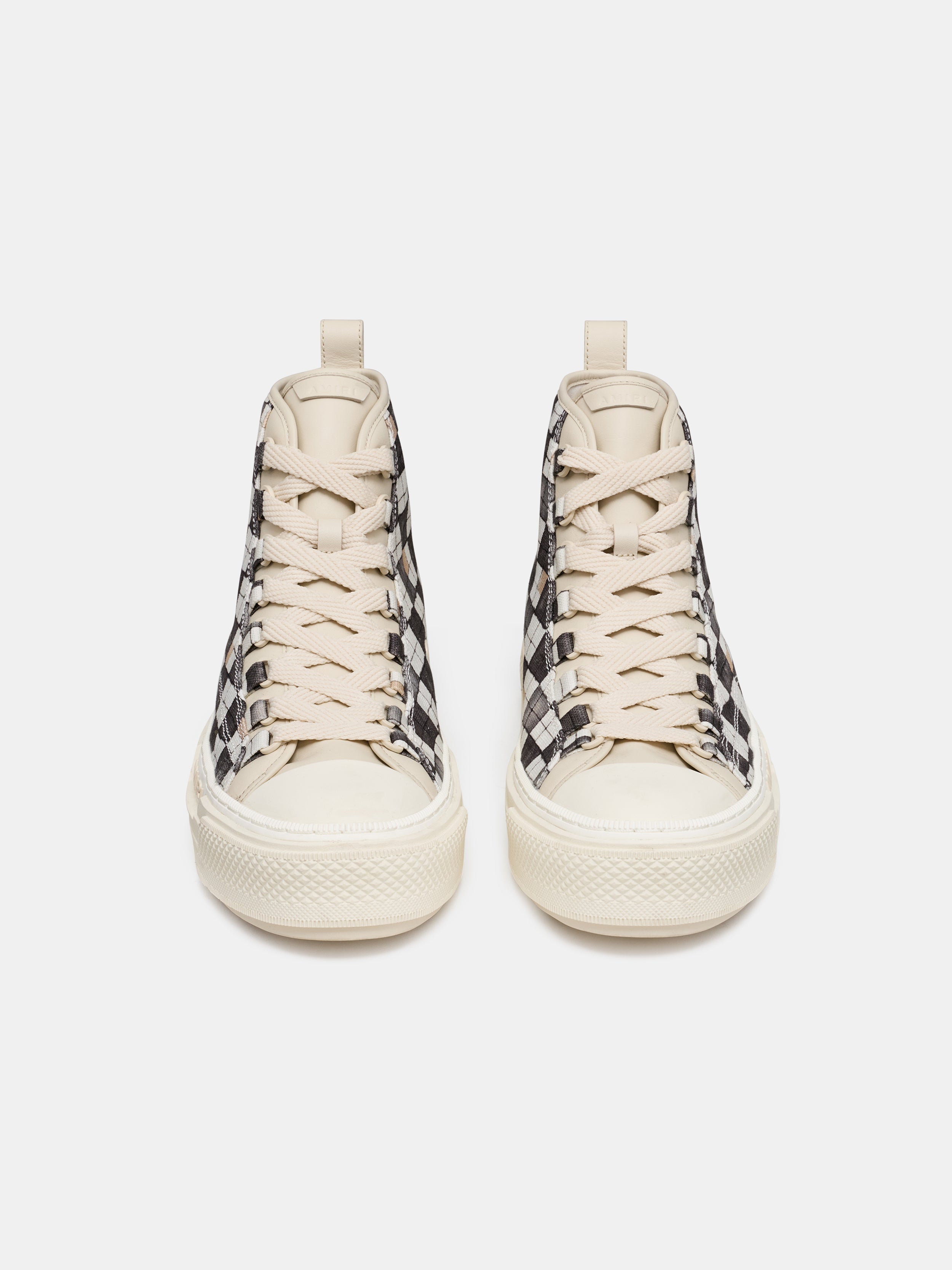 CHECKERED COURT HI - Black
