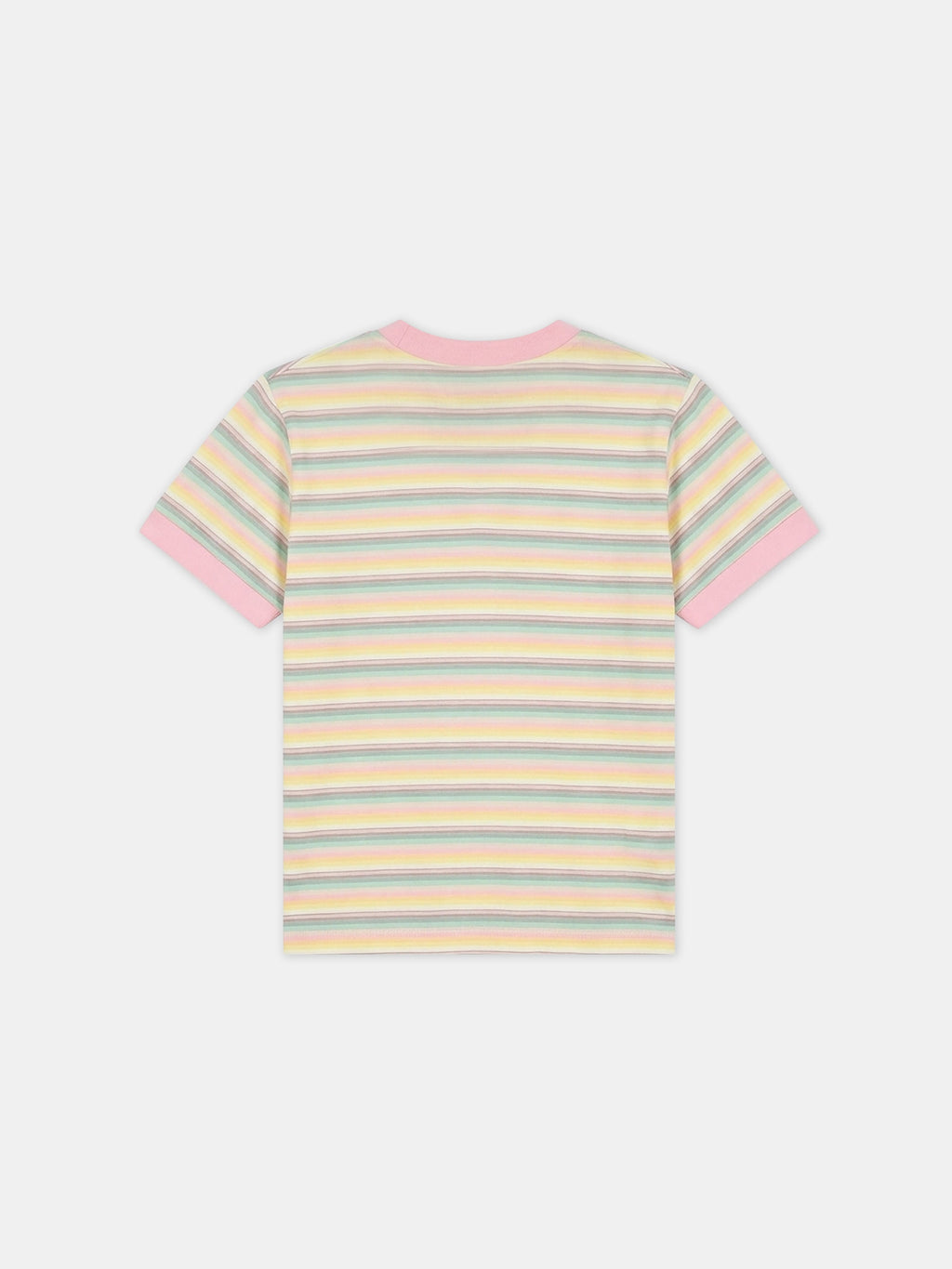 KIDS - KIDS' MA STRIPED RINGER TEE - Multi