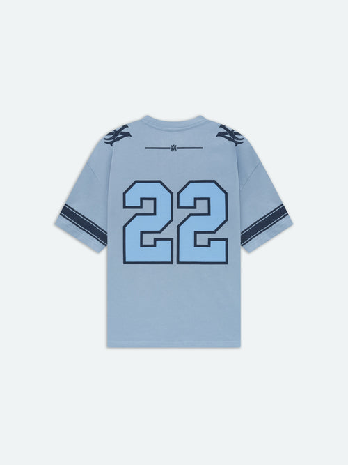 22 SKATER TEE - BLUE
