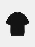 AMIRI CROCHET MESH TSHIRT - Black