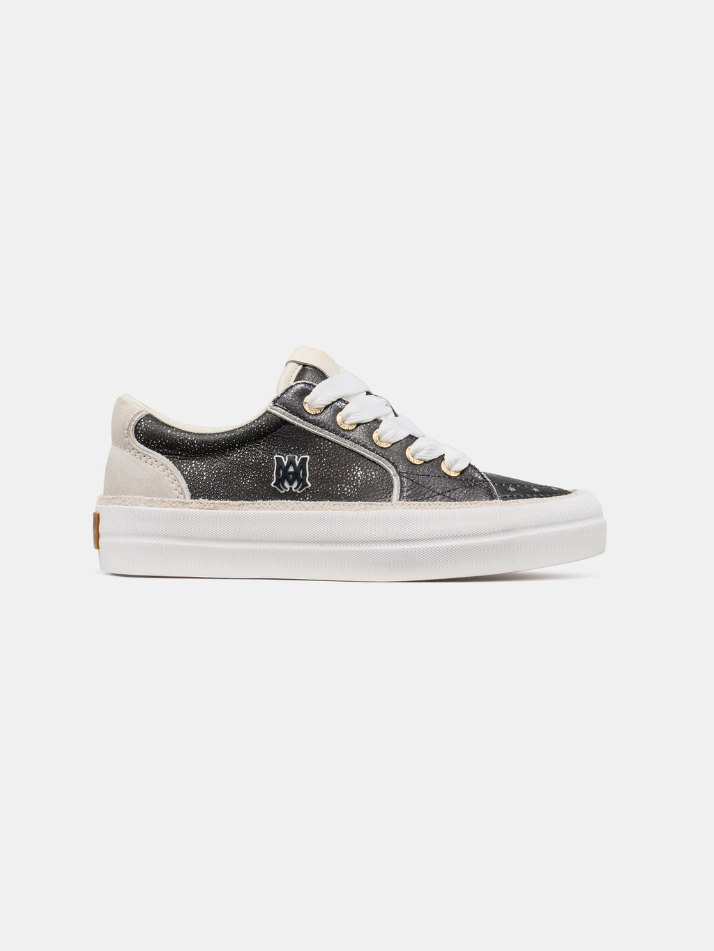PEBBLED SUNSET SKATE - Black