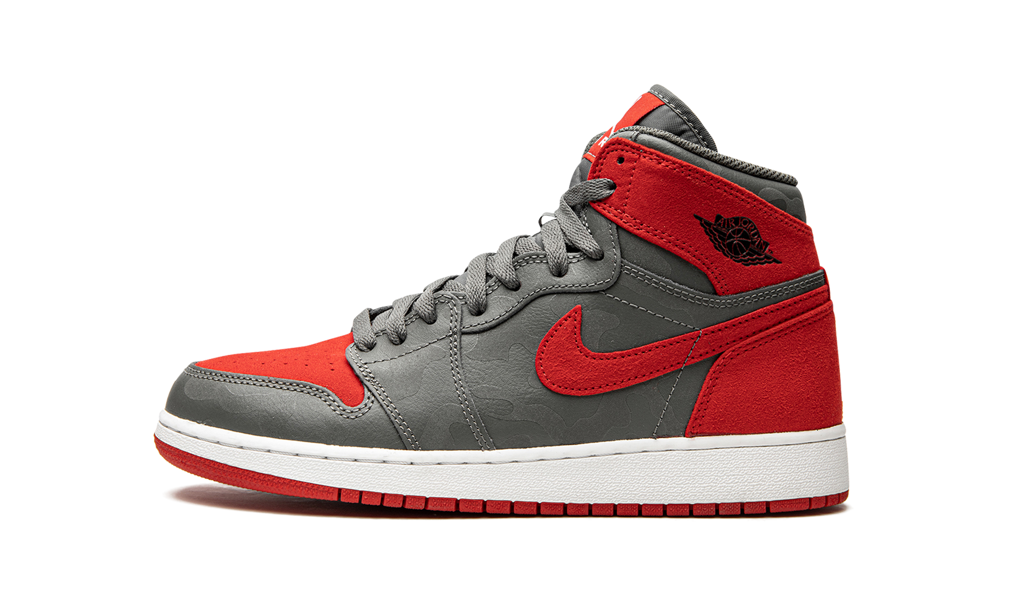 Air Jordan 1 Retro HI PREM GS "Red Camo" 822858 032
