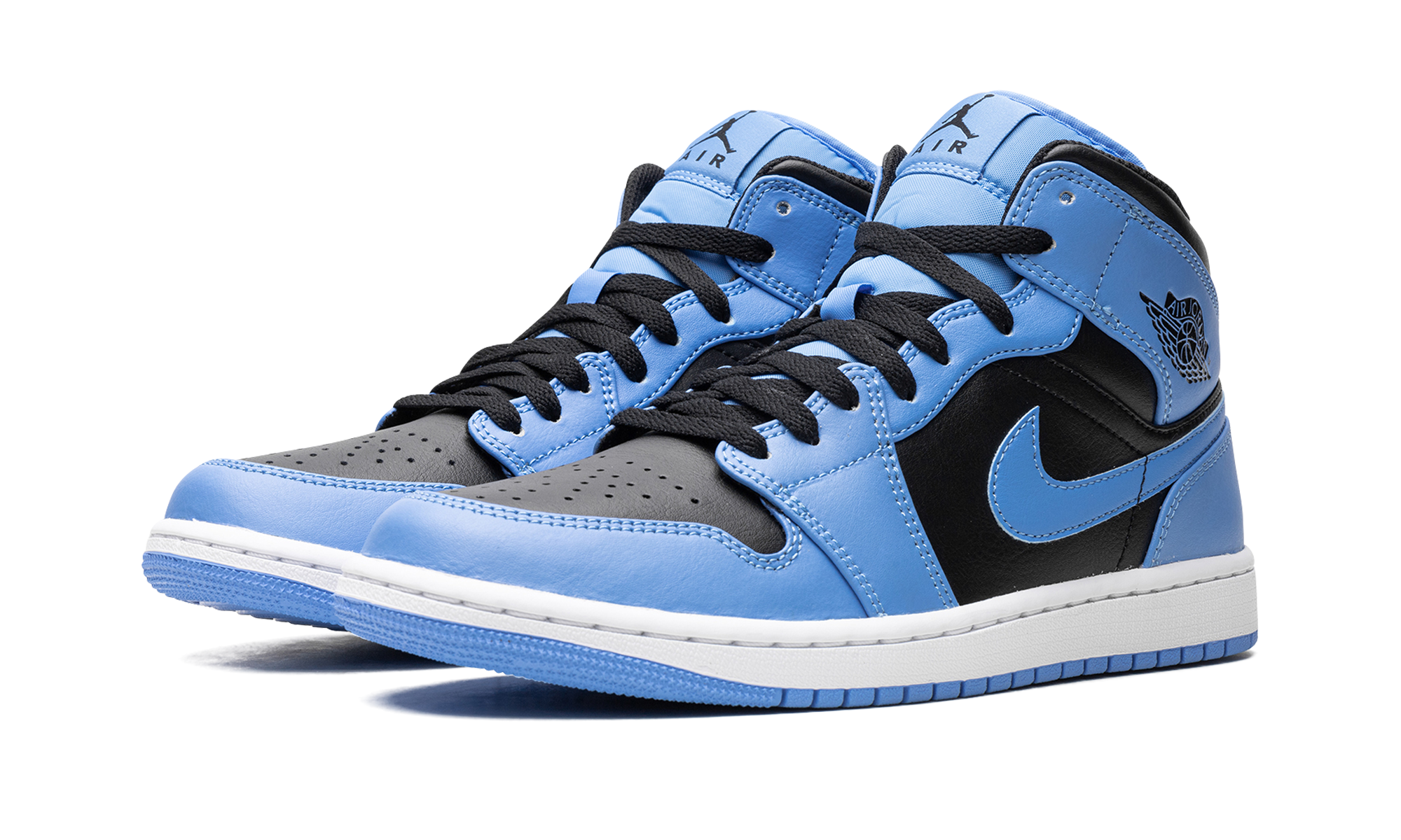 Air Jordan 1 Mid "University Blue Black" DQ8426 401