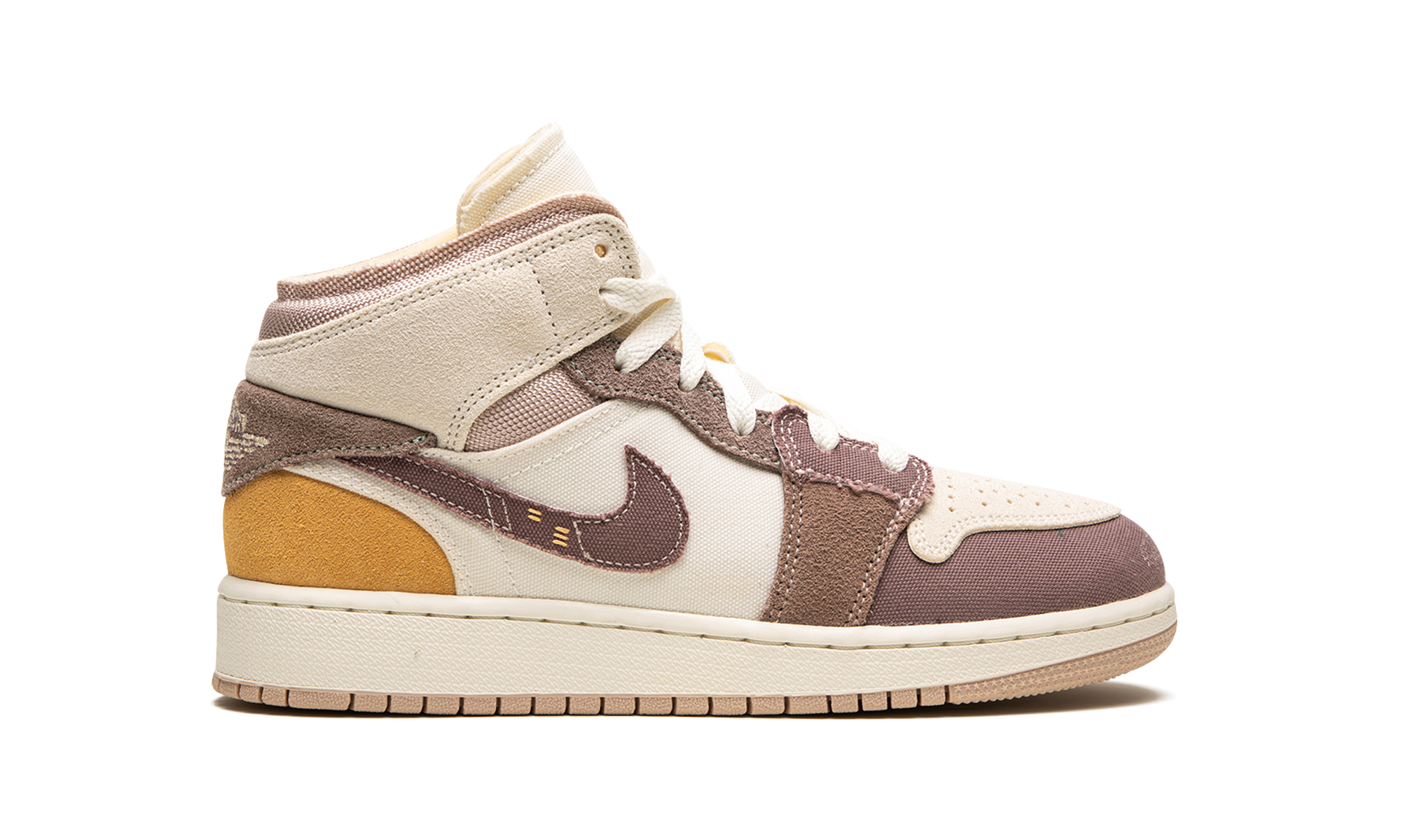 Air Jordan 1 Mid SE Craft GS "Inside Out - Taupe Haze" DZ4466 102