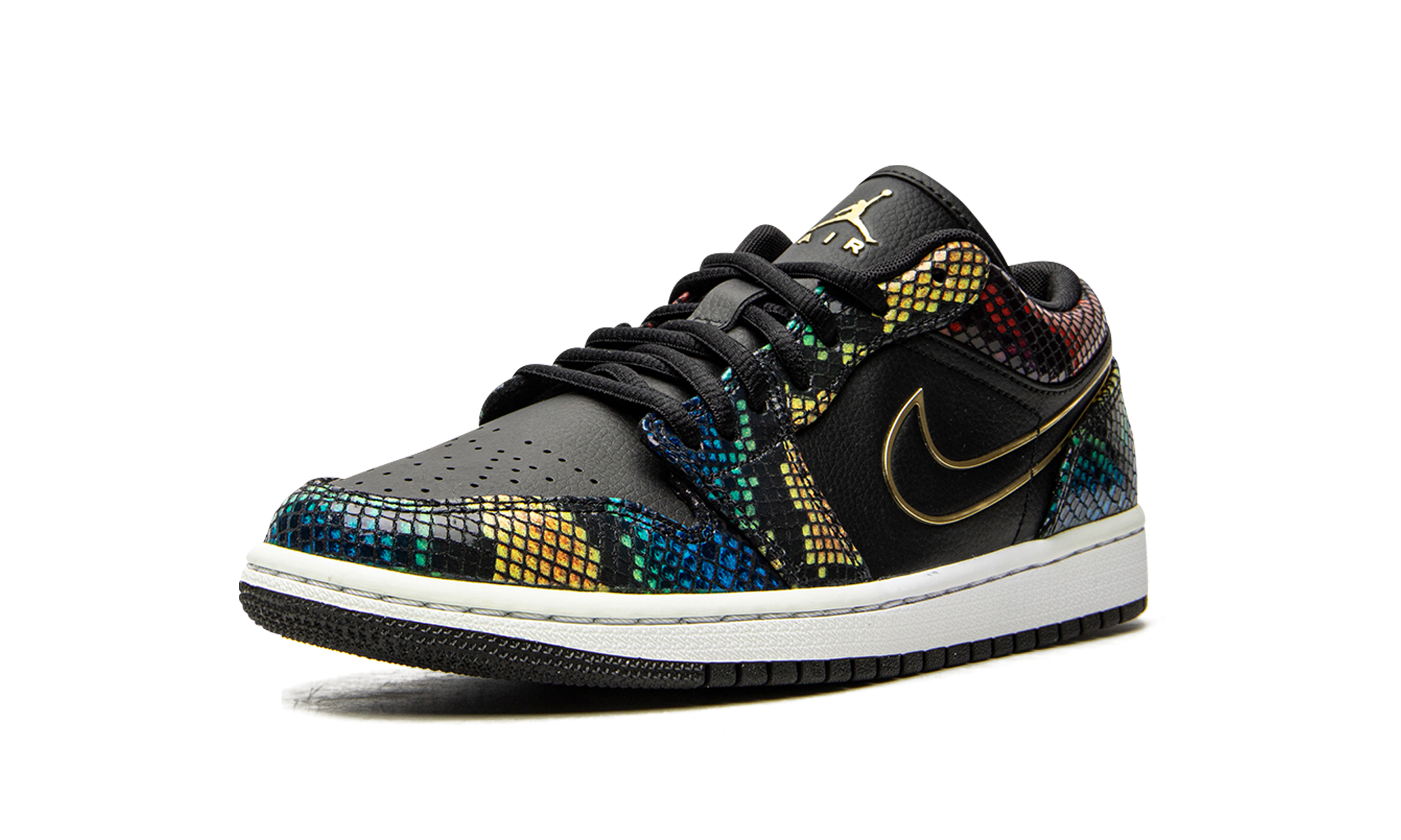 Air Jordan 1 Low WMNS "Multicolor Snakeskin" CW5580 001
