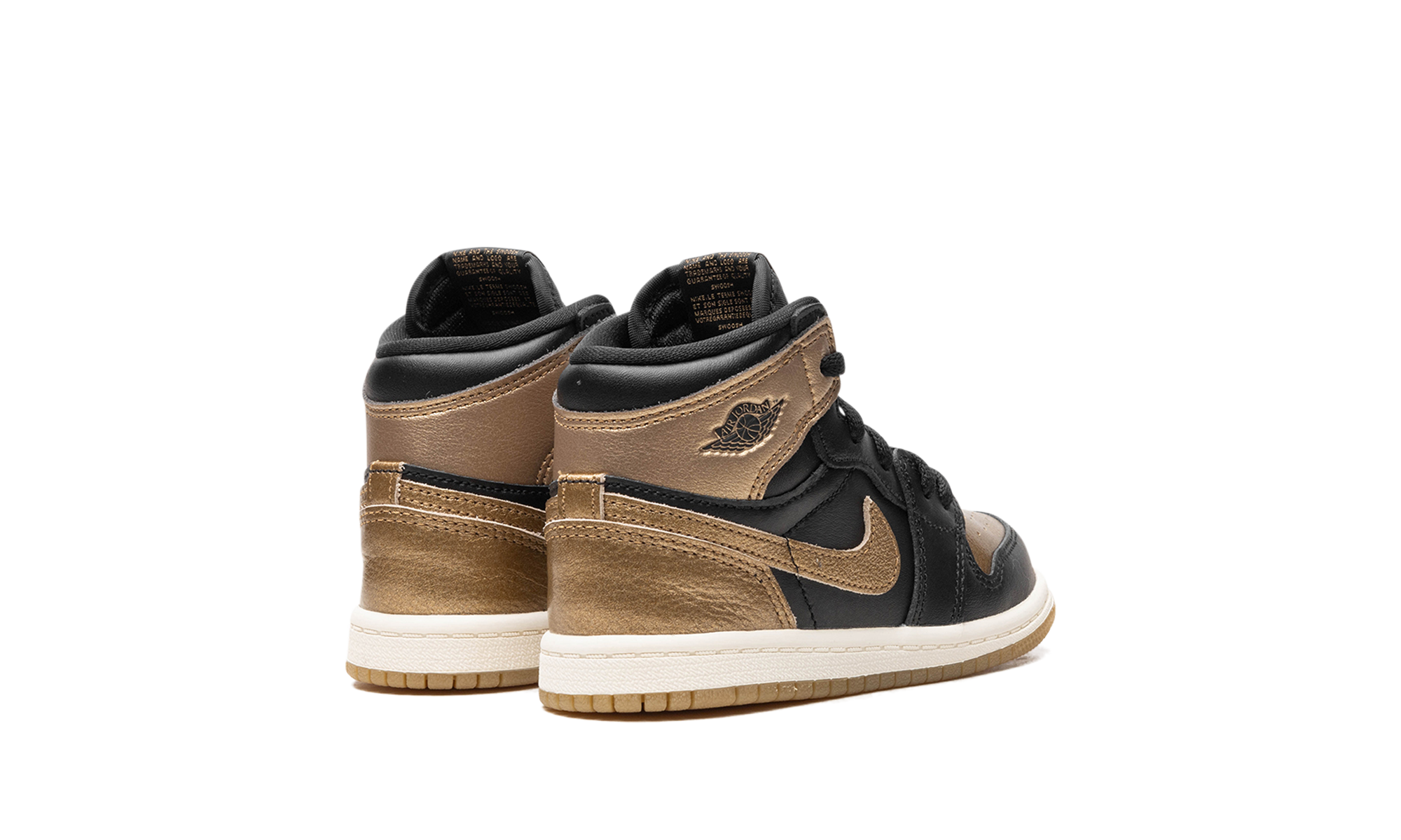 Air Jordan 1 TD "Black Metallic Gold" FD1413 071