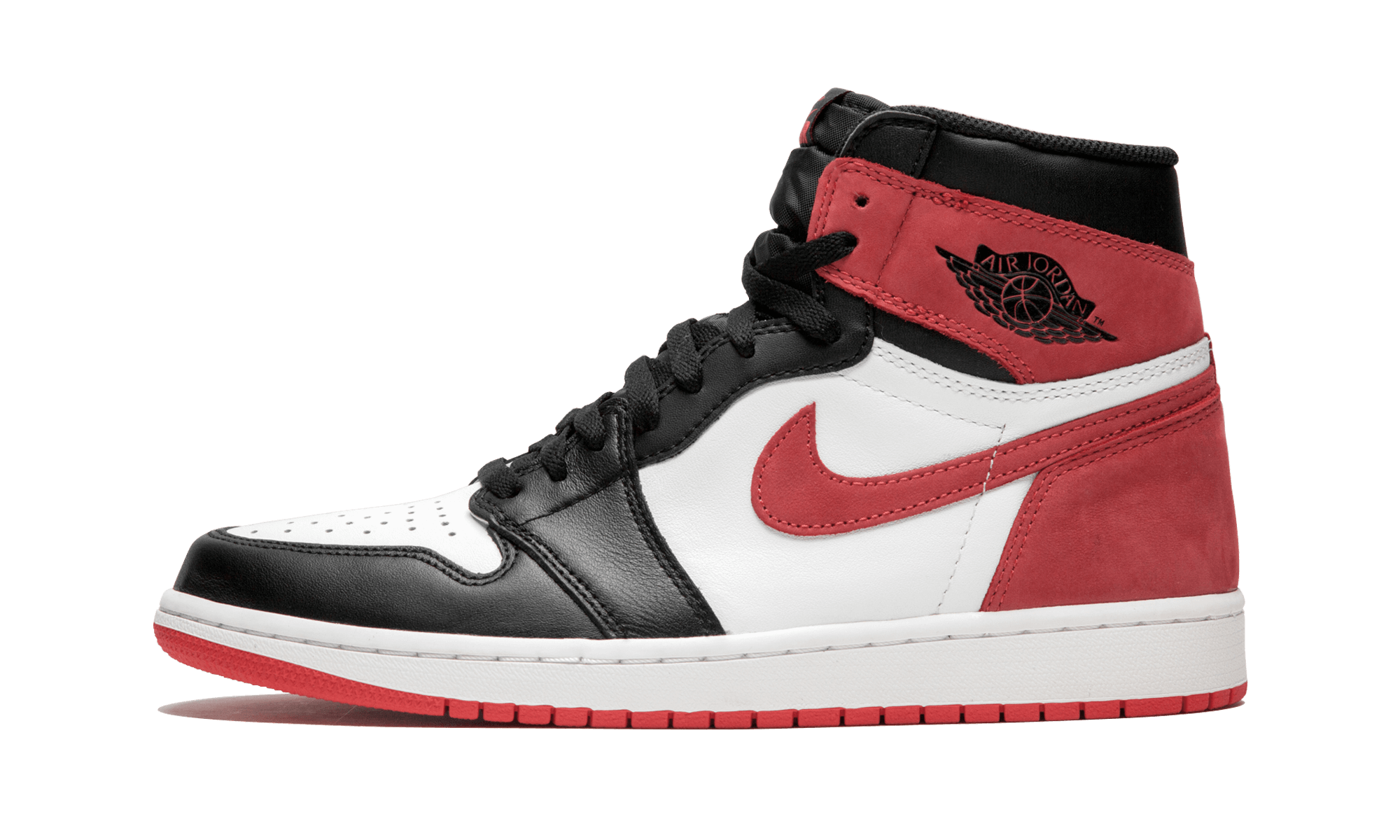 Air Jordan 1 Retro High OG "Promo Box - Track Red" 555088 112 Promo Box