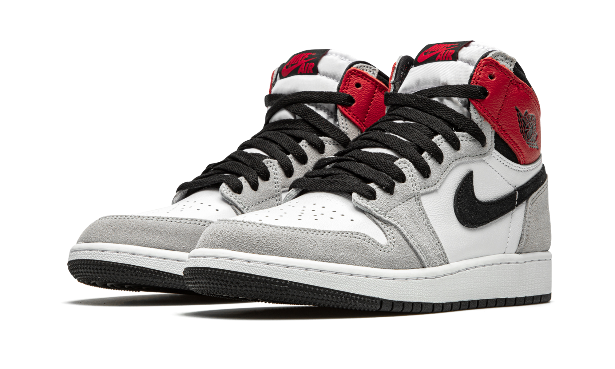 Air Jordan 1 Retro High OG GS "Light Smoke Grey" 575441 126