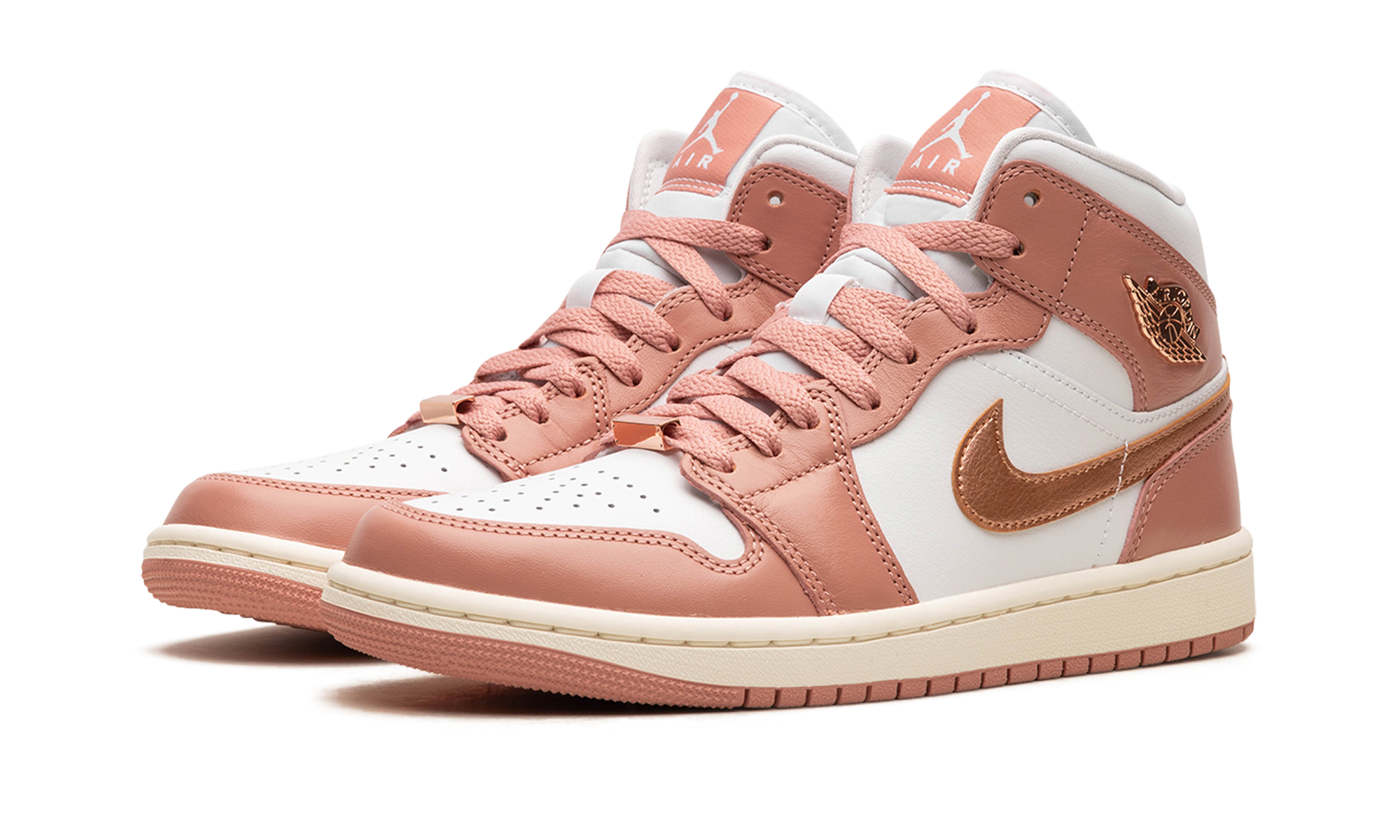 AIR JORDAN 1 MID WMNS "RED STARDUST" FB9892 670