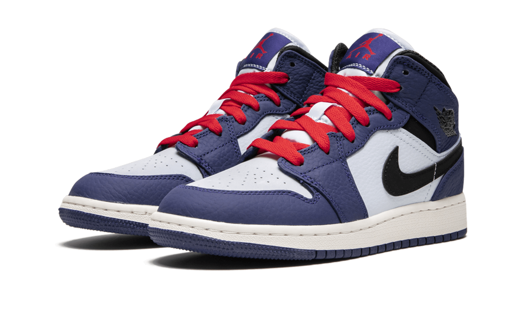 Air Jordan 1 Mid SE GS "Deep Royal" BQ6931 400