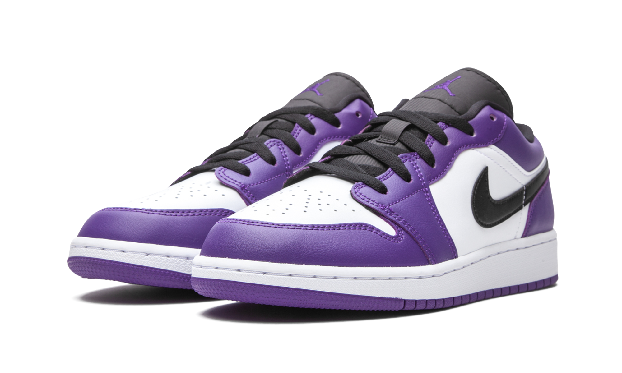 Air Jordan 1 Low GS "Court Purple" 553560 500