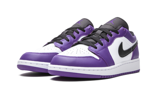 Air Jordan 1 Low GS "Court Purple" 553560 500