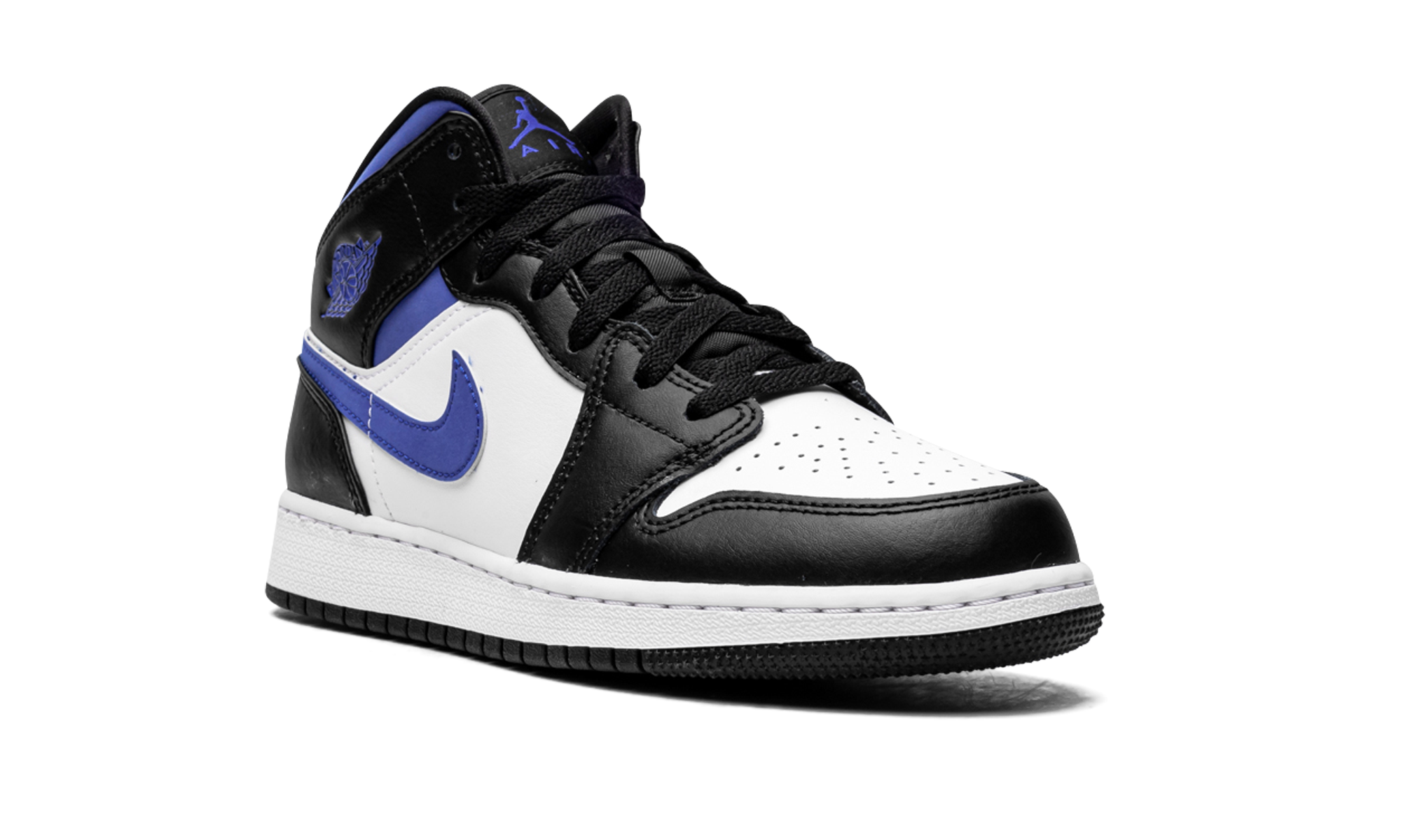 Air Jordan 1 Mid GS "Racer Blue / Black / White" 554725 140