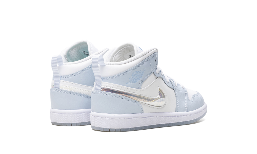 Air Jordan 1 Mid PS "Glitter Swoosh" FQ9118 400