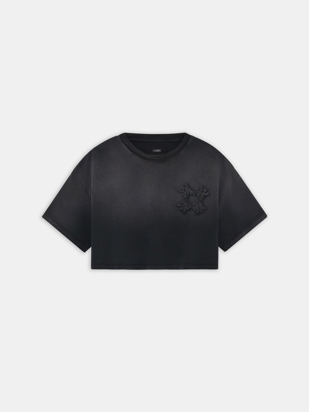 WOMEN - WOMEN'S MA QUAD CROPPED TEE - Black