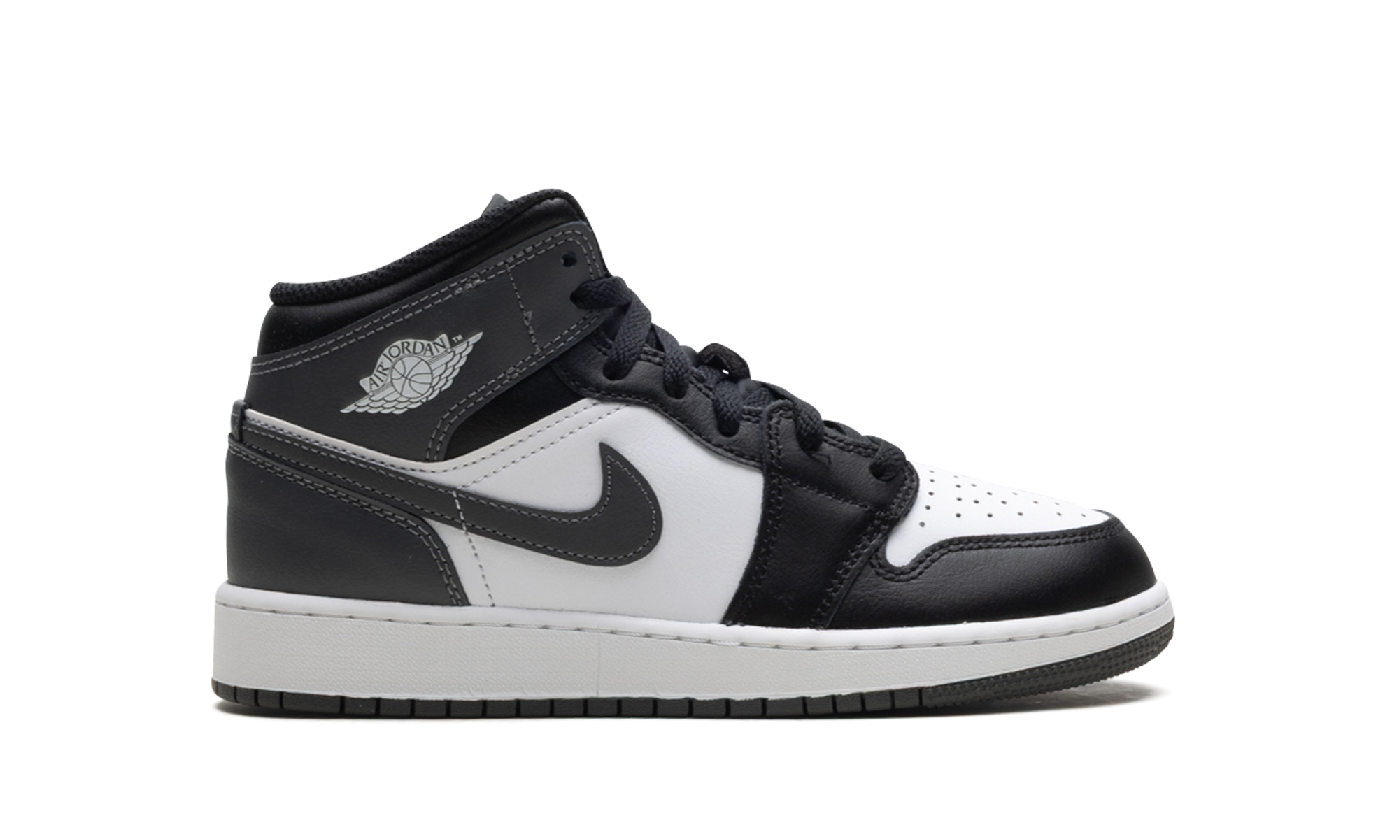 Air Jordan 1 Mid "Black/ Iron Grey/ White" DQ8423 001