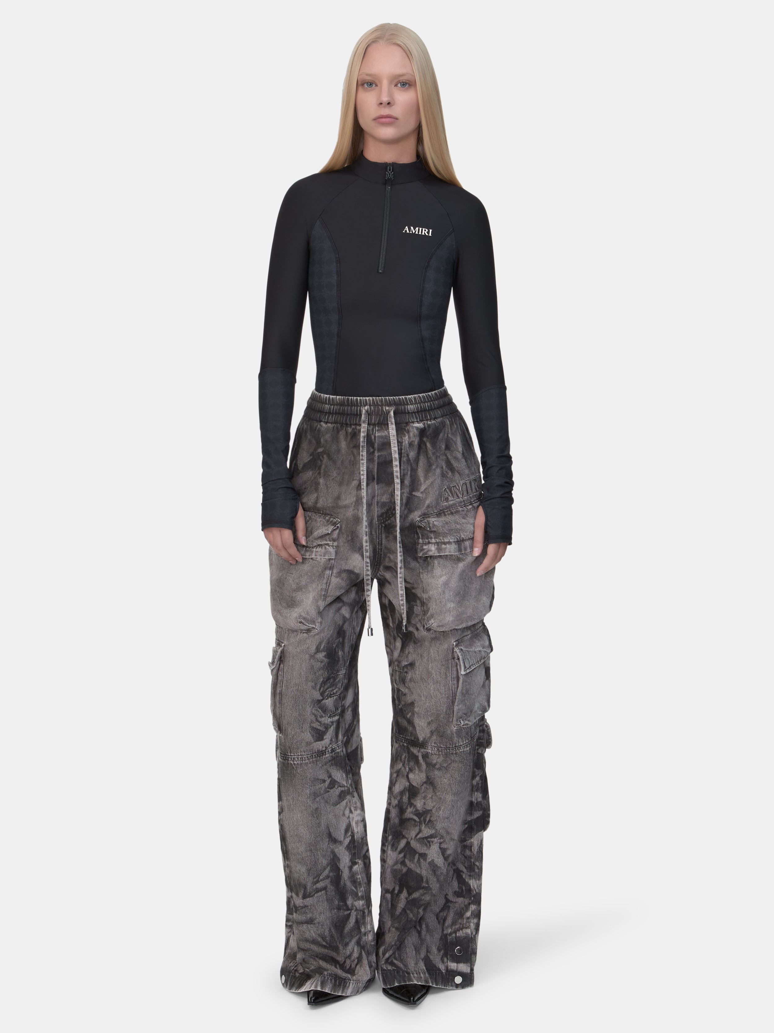 WOMEN - WOMEN'S CARGO JEAN - Smokey Topaz