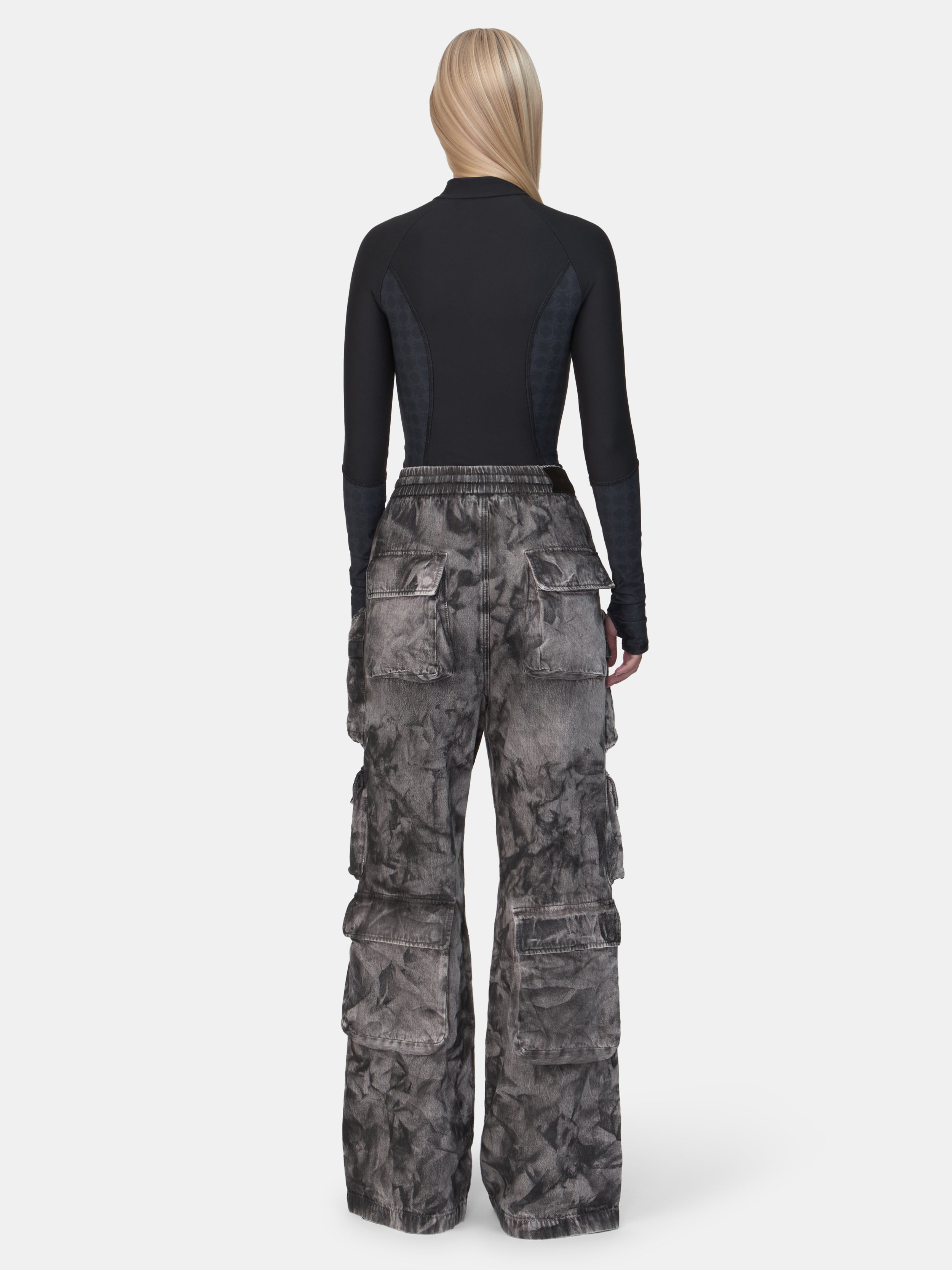 WOMEN - WOMEN'S CARGO JEAN - Smokey Topaz