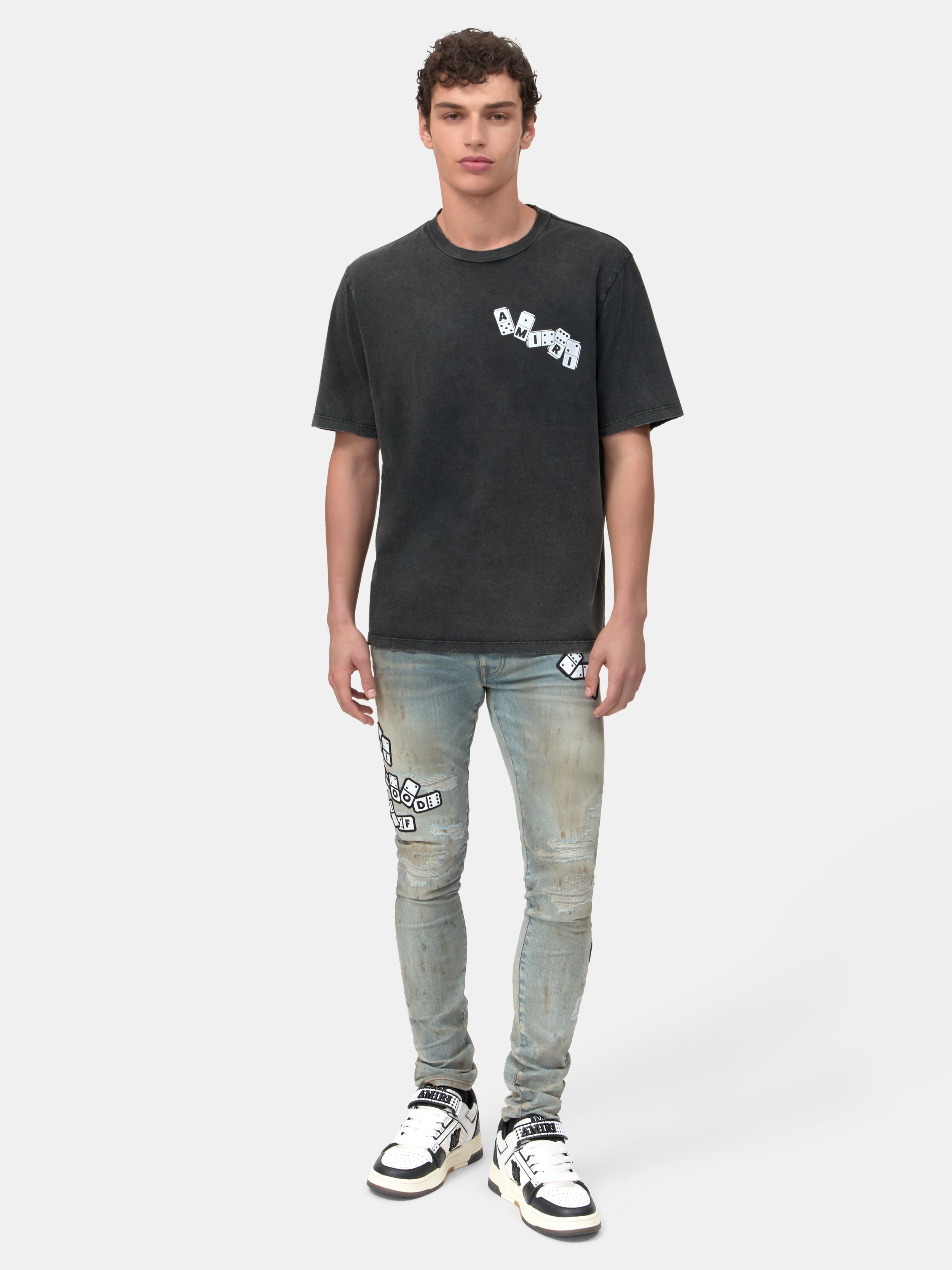 AMIRI DOMINO TEE - Black
