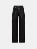 WOMEN - WOMEN'S WAXED PANELED JEAN - Black Wax