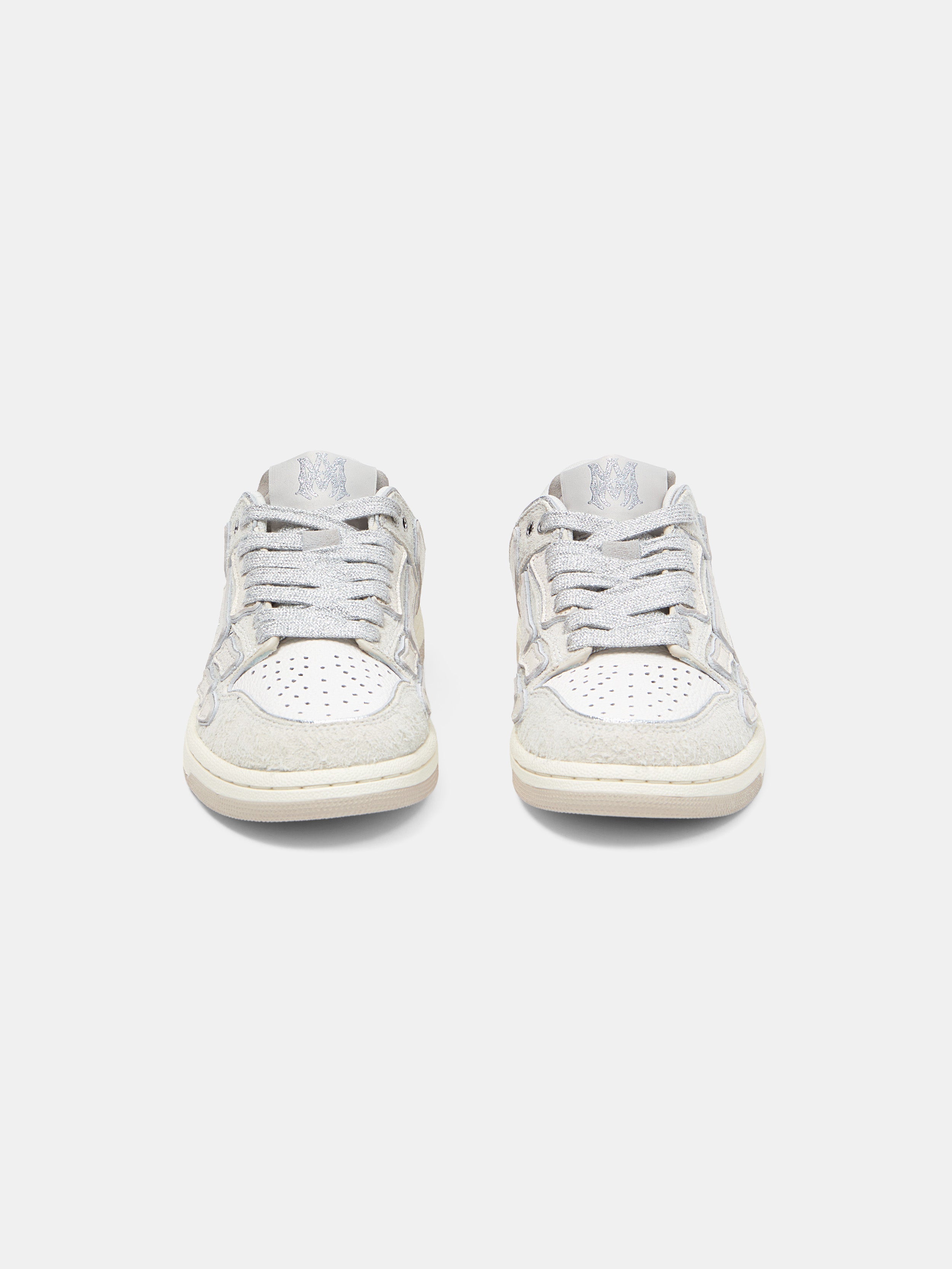 WOMEN - WOMEN'S GLITTER SKEL TOP LOW - Alabaster