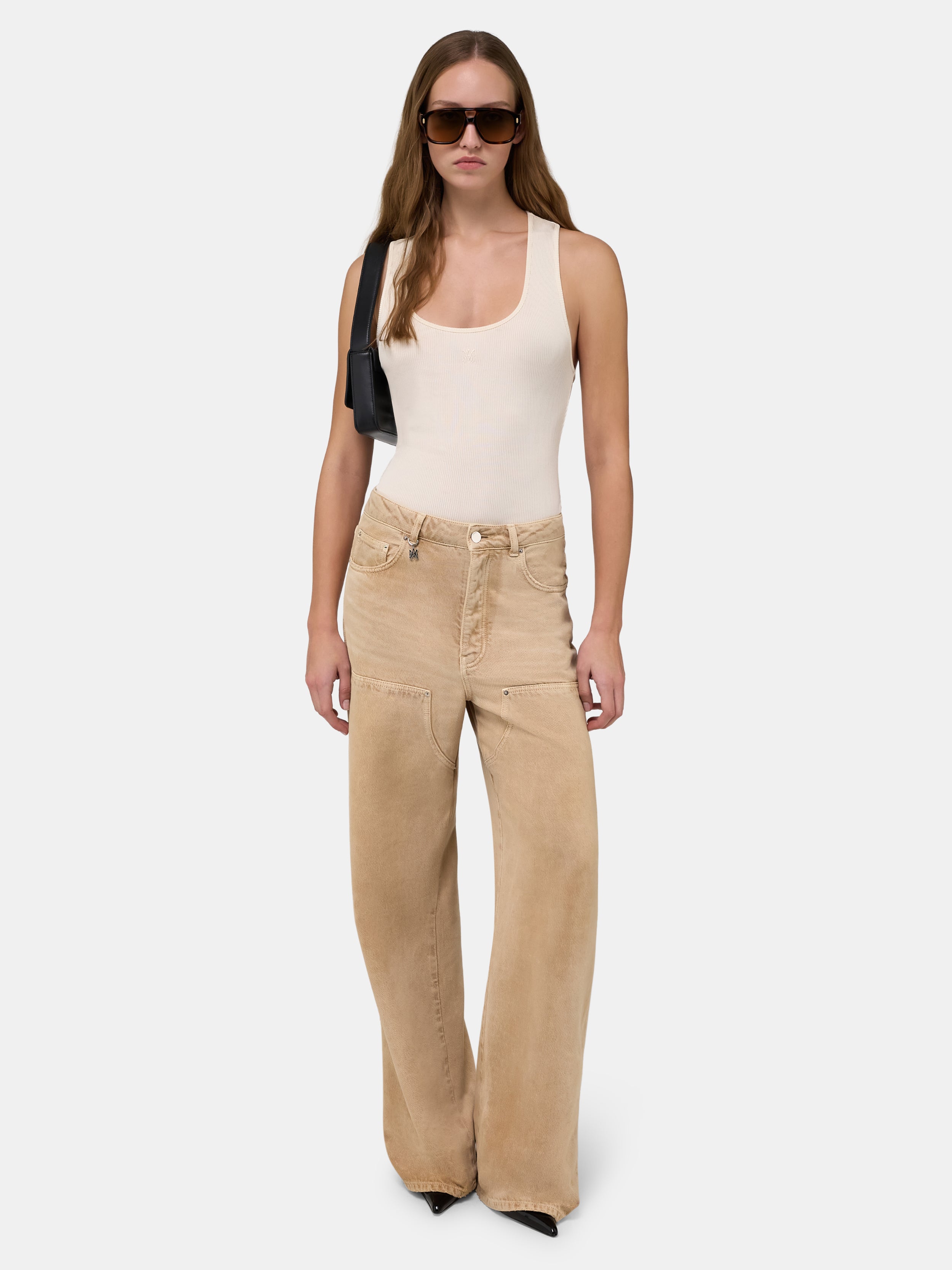 WOMEN - WOMEN'S MA RIB TANK - Alabaster