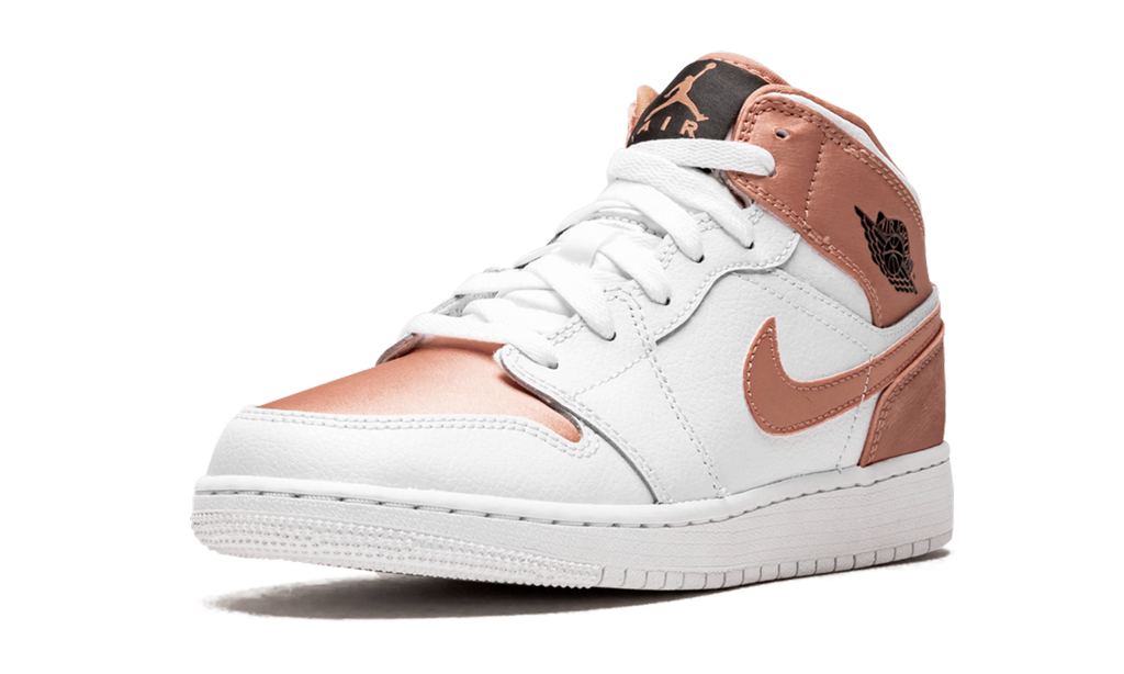 Air Jordan 1 MID GS "Rose Gold" 555112 190