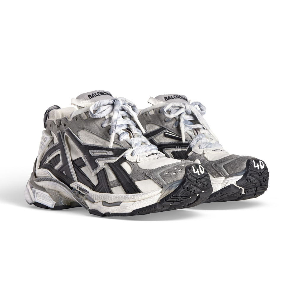 Runner Panelled Sneakers