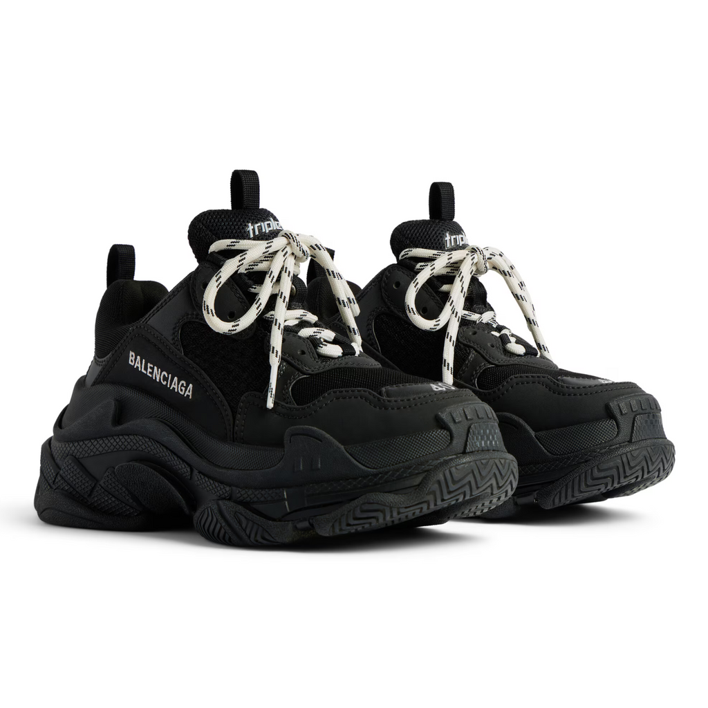 Triple S Sneaker in Black
