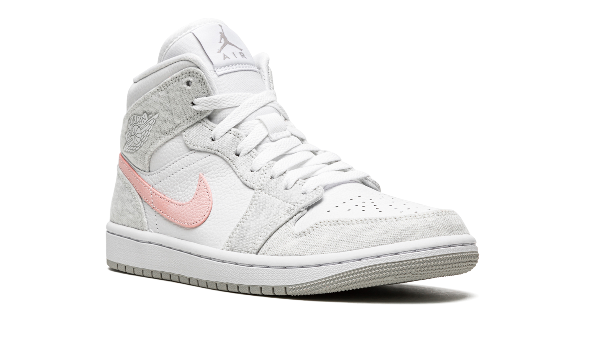 AIR JORDAN 1 MID SE WMNS "Heather Grey / Pink" DN4045 001