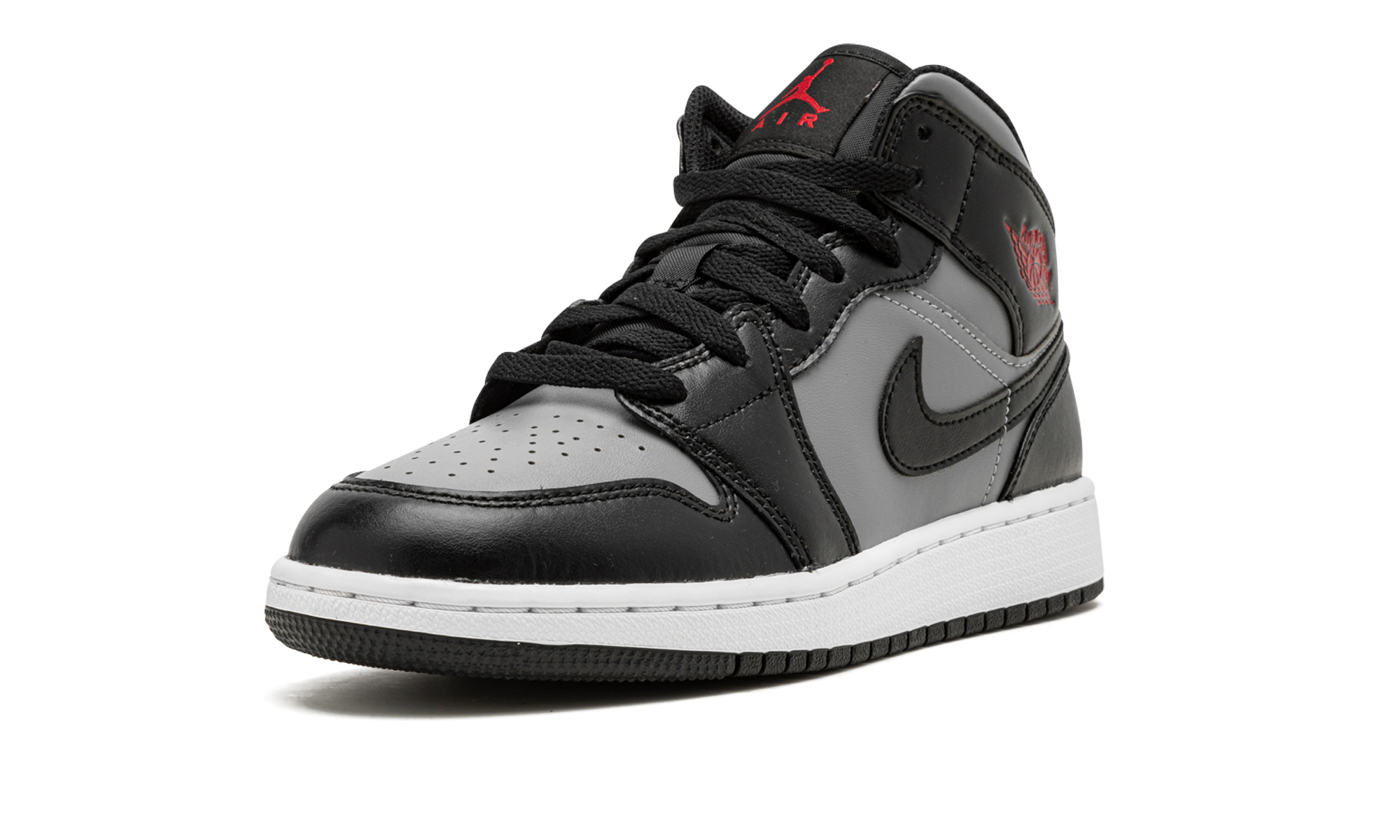 Air Jordan 1 Mid GS "Shadow / Red" 554725 096