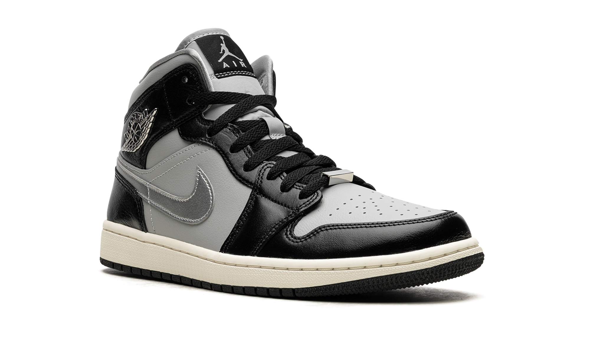 AIR JORDAN 1 MID SE WMNS "Black Chrome" FB9892 002