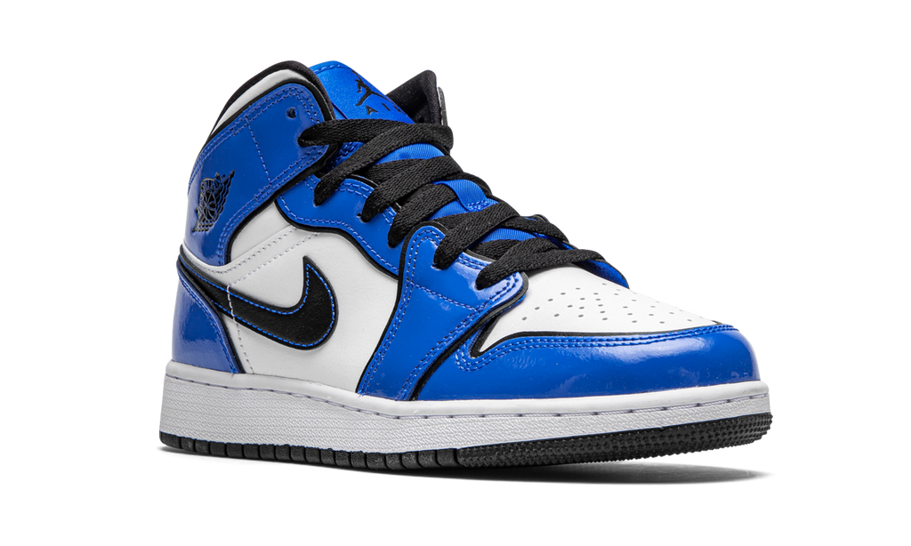 Air Jordan 1 Mid SE GS "Signal Blue" BQ6931 402