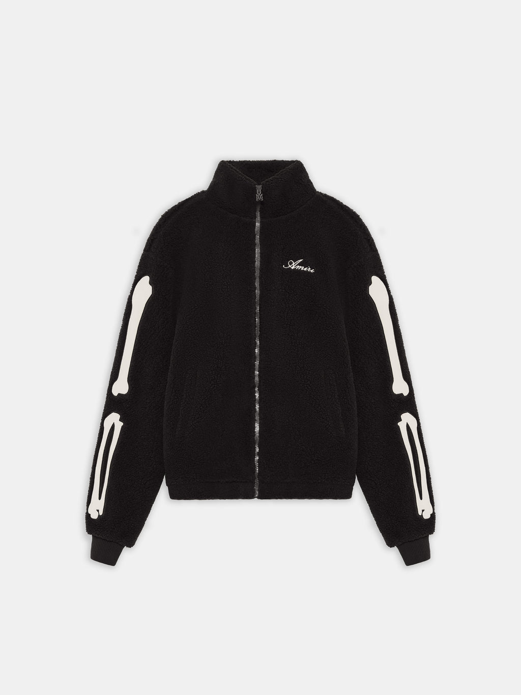 WOMEN - WOMEN'S BONES FLEECE JACKET - BLACK