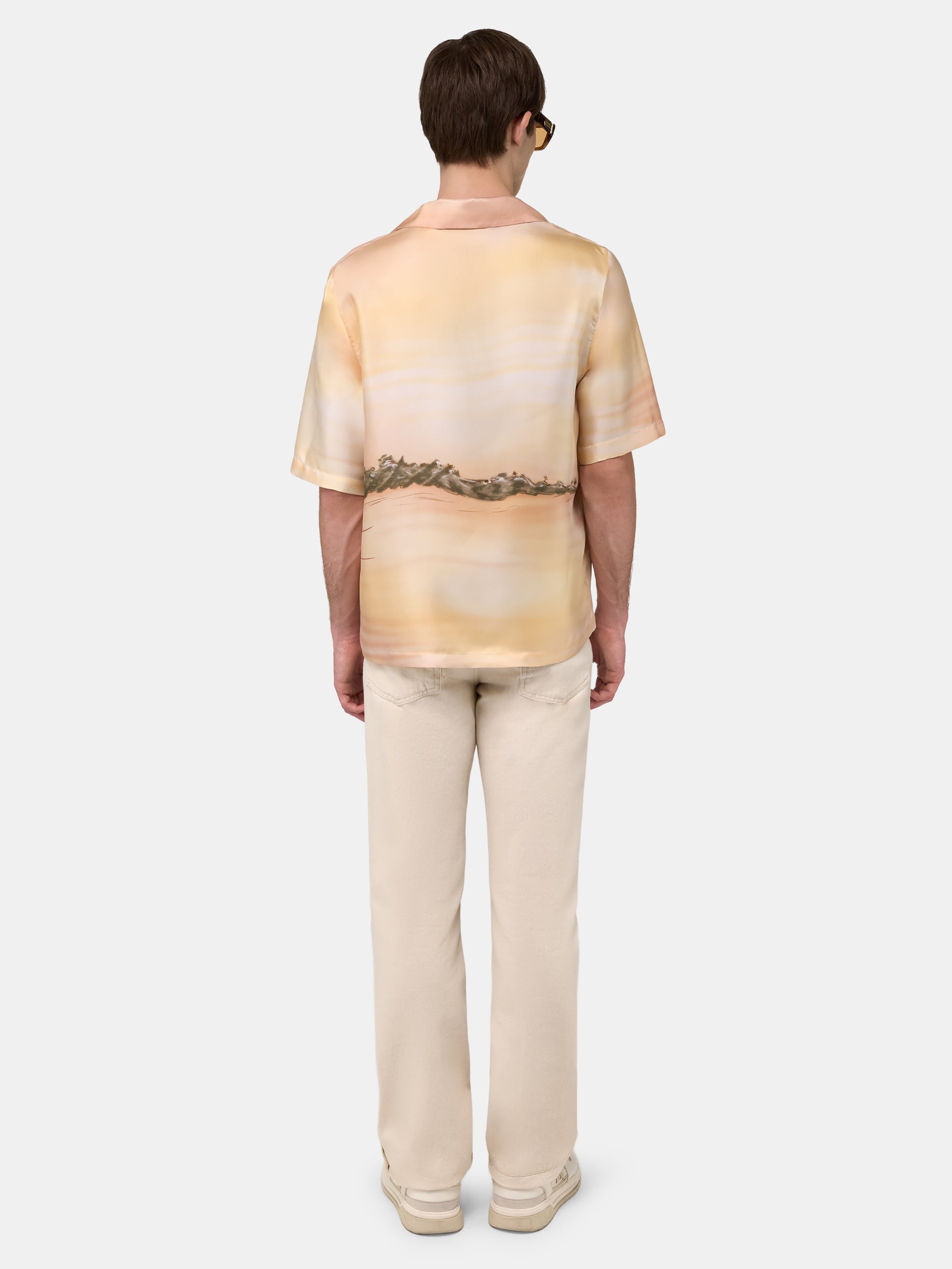 PALMS BOWLING SHIRT - Ivory