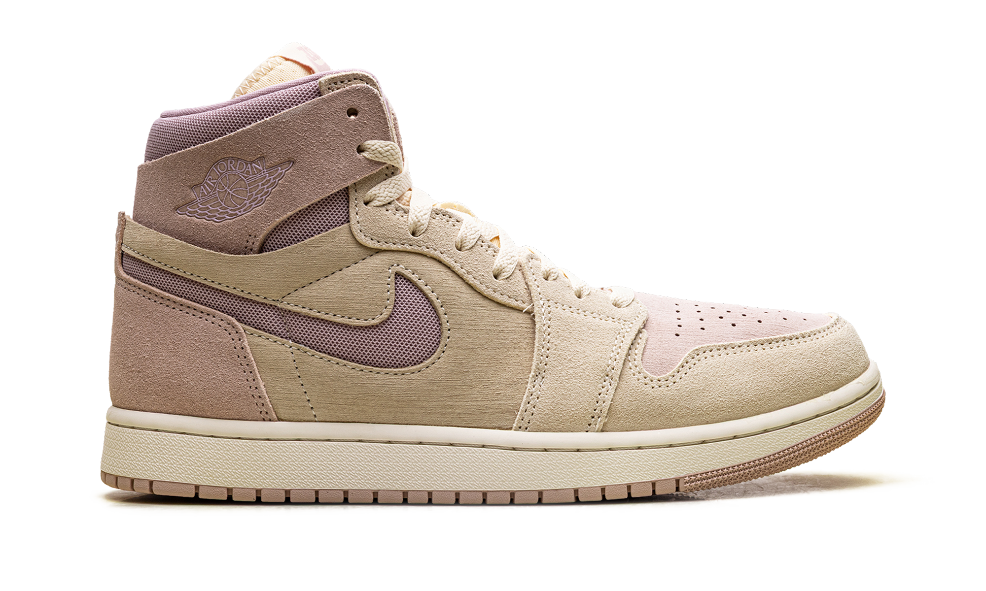 Air Jordan 1 High Zoom Air CMFT 2 WMNS "Muslin Plum Chalk" DV1305 100