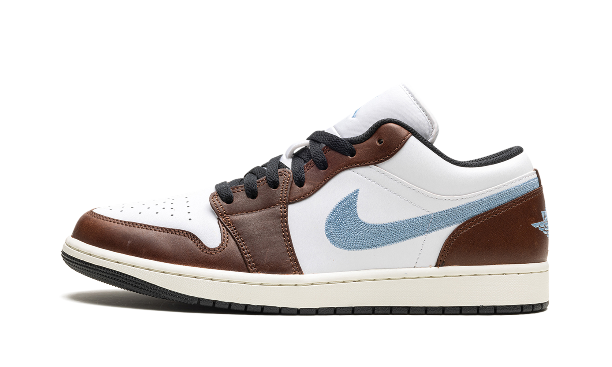 Air Jordan 1 Low SE "Embroidered Swoosh - Mocha" FQ7832 142
